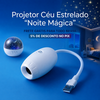 Projetor Céu Estrelado "Noite Mágica"