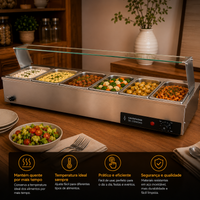 Serven Pro Aquecedor Inteligente de Alimentos