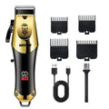Máquina de cortar cabelo elétrica vintage masculina