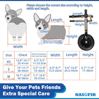 Cadeira de rodas para cães e Gato