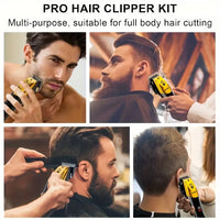 Máquina de cortar cabelo elétrica vintage masculina