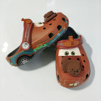 Cool Croc-Style Clogs Slide Sandals Disney  Anime Cars Mater Non-Slip Breathable Beach Shoes Outdoor Casual Shoes for kids gift