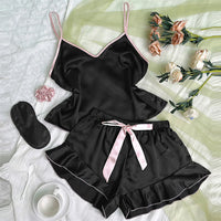 Pijama de cetim macio