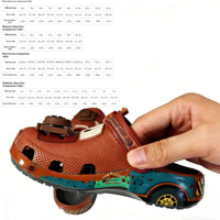 Cool Croc-Style Clogs Slide Sandals Disney  Anime Cars Mater Non-Slip Breathable Beach Shoes Outdoor Casual Shoes for kids gift