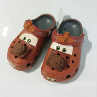 Cool Croc-Style Clogs Slide Sandals Disney  Anime Cars Mater Non-Slip Breathable Beach Shoes Outdoor Casual Shoes for kids gift