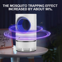 Armadilha Elétrica LED Mata-Moscas e Mosquitos