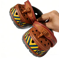 Cool Croc-Style Clogs Slide Sandals Disney  Anime Cars Mater Non-Slip Breathable Beach Shoes Outdoor Casual Shoes for kids gift