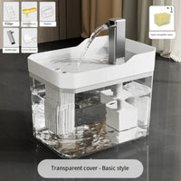 Fonte de água automática  1,5L com filtro e conexão USB