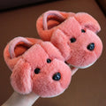 Cross border children's cotton slippers for boys aged 1-3 and 2, indoor cute cartoon girls' slippers for infants and young child