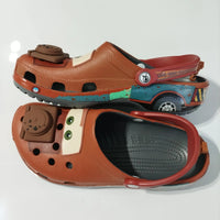 Cool Croc-Style Clogs Slide Sandals Disney  Anime Cars Mater Non-Slip Breathable Beach Shoes Outdoor Casual Shoes for kids gift