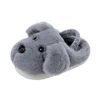 Cross border children's cotton slippers for boys aged 1-3 and 2, indoor cute cartoon girls' slippers for infants and young child