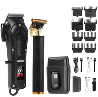 Máquina de cortar cabelo elétrica vintage masculina