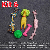 Kit com 10 brinquedos antiestresse, incluindo limpador de dentes