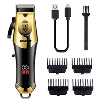 Máquina de cortar cabelo elétrica vintage masculina