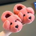 Cross border children's cotton slippers for boys aged 1-3 and 2, indoor cute cartoon girls' slippers for infants and young child