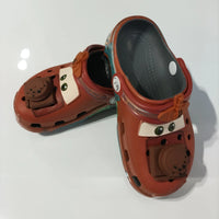 Cool Croc-Style Clogs Slide Sandals Disney  Anime Cars Mater Non-Slip Breathable Beach Shoes Outdoor Casual Shoes for kids gift