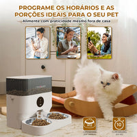 Dispensador automático de ração