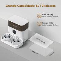 Dispensador automático de ração