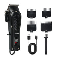 Máquina de cortar cabelo elétrica vintage masculina