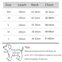 Conjunto de coleira e guia para cães de pequeno porte