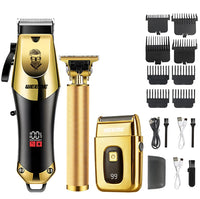 Máquina de cortar cabelo elétrica vintage masculina