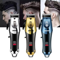 Máquina de cortar cabelo elétrica vintage masculina