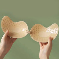 Sutiã invisível push-up, sem costas, sem alças, com fecho frontal
