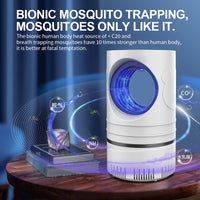 Armadilha Elétrica LED Mata-Moscas e Mosquitos