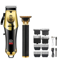 Máquina de cortar cabelo elétrica vintage masculina