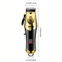 Máquina de cortar cabelo elétrica vintage masculina