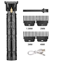 Máquina de cortar cabelo elétrica vintage masculina